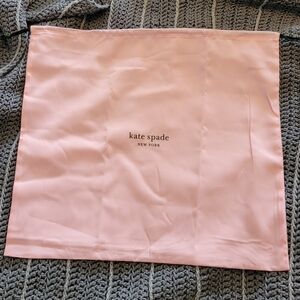 NWOT Kate Spade Pink Drawstring Dustbag